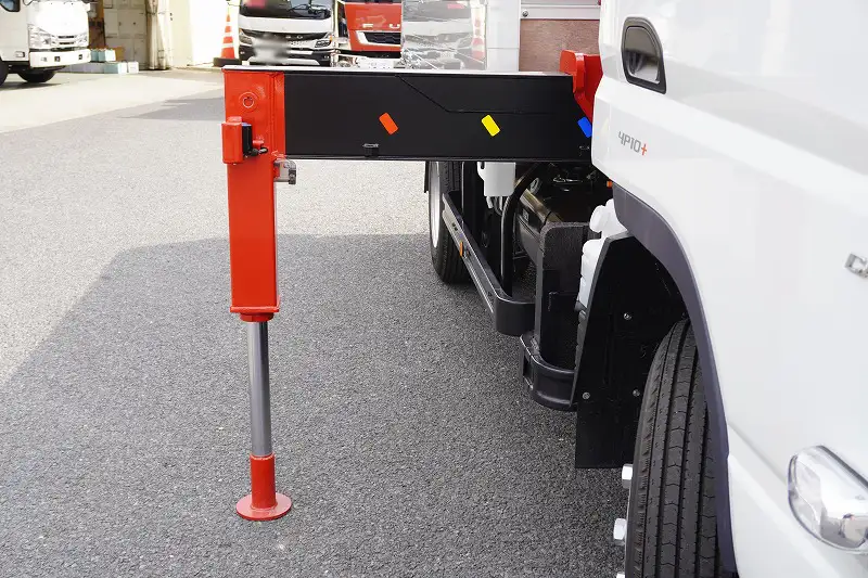 三菱 キャンター 小型 クレーン付 アルミブロック 4段の中古トラック画像9
