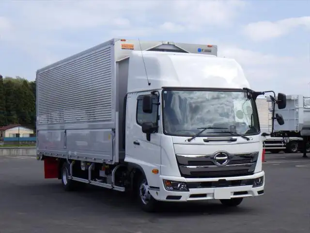 日野 レンジャー 中型/増トン ウイング エアサス ベッドの中古トラック画像2
