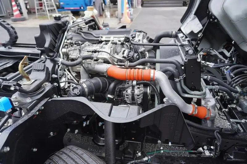 三菱 キャンター 小型 車両重機運搬 ラジコン ウインチの中古トラック画像18