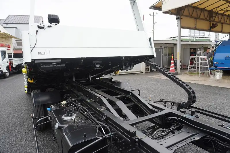 三菱 キャンター 小型 車両重機運搬 ラジコン ウインチの中古トラック画像13