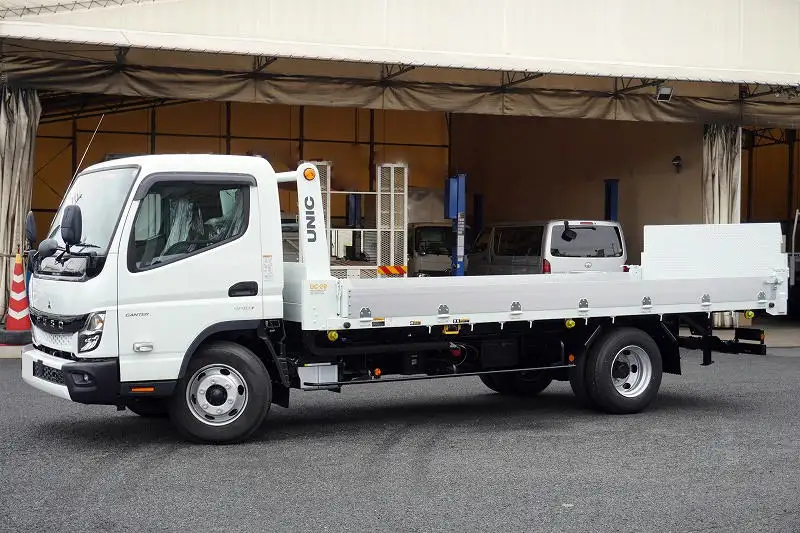 三菱 キャンター 小型 車両重機運搬 ラジコン ウインチの中古トラック画像1