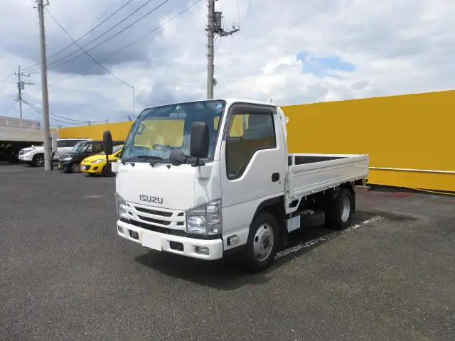 いすゞ エルフ 小型 平ボディ TPG-NKS85AN H28の中古トラック画像1