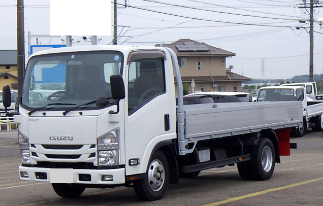 いすゞ エルフ 小型 平ボディ 標準ロング TRG-NMR85AR