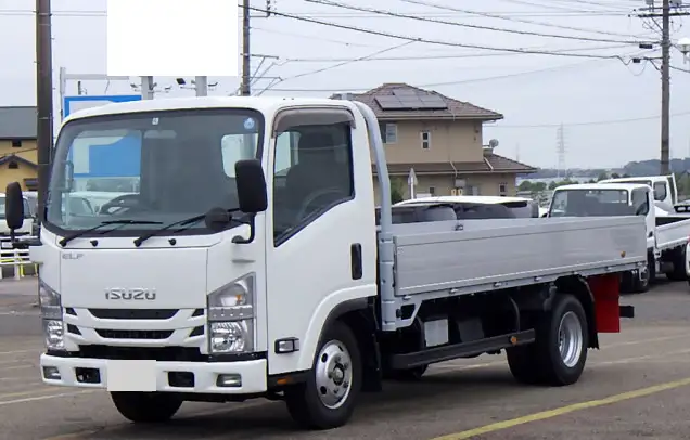 いすゞ エルフ 小型 平ボディ アルミブロック TRG-NMR85ARの中古トラック画像1