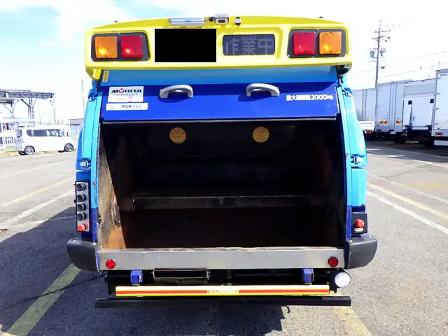 三菱 キャンター 小型 パッカー車 巻き込み式 回転ダンプ式の中古トラック画像4