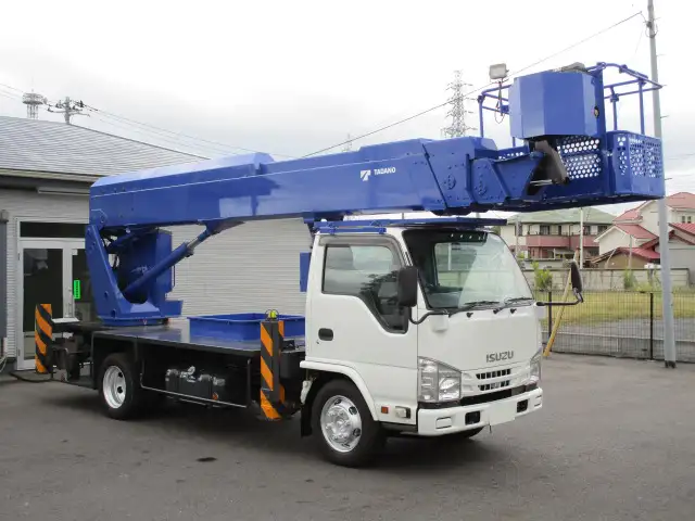 いすゞ エルフ 小型 高所・建柱車 高所作業車 TPG-NKR85Nの中古トラック画像2