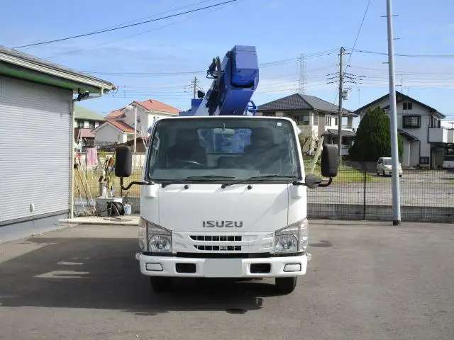 いすゞ エルフ 小型 高所・建柱車 高所作業車 の中古トラック画像2