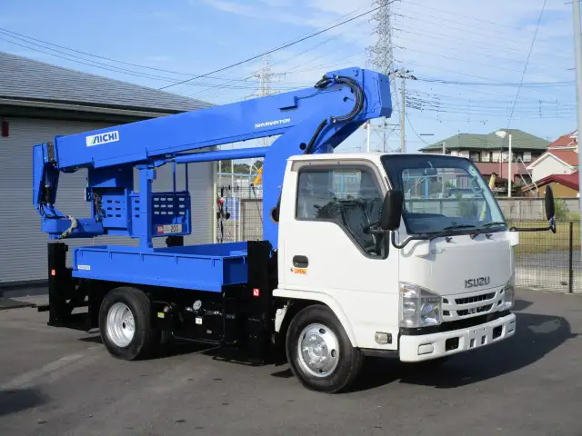 いすゞ エルフ 小型 高所・建柱車 高所作業車 TPG-NKR85Nの中古トラック画像2