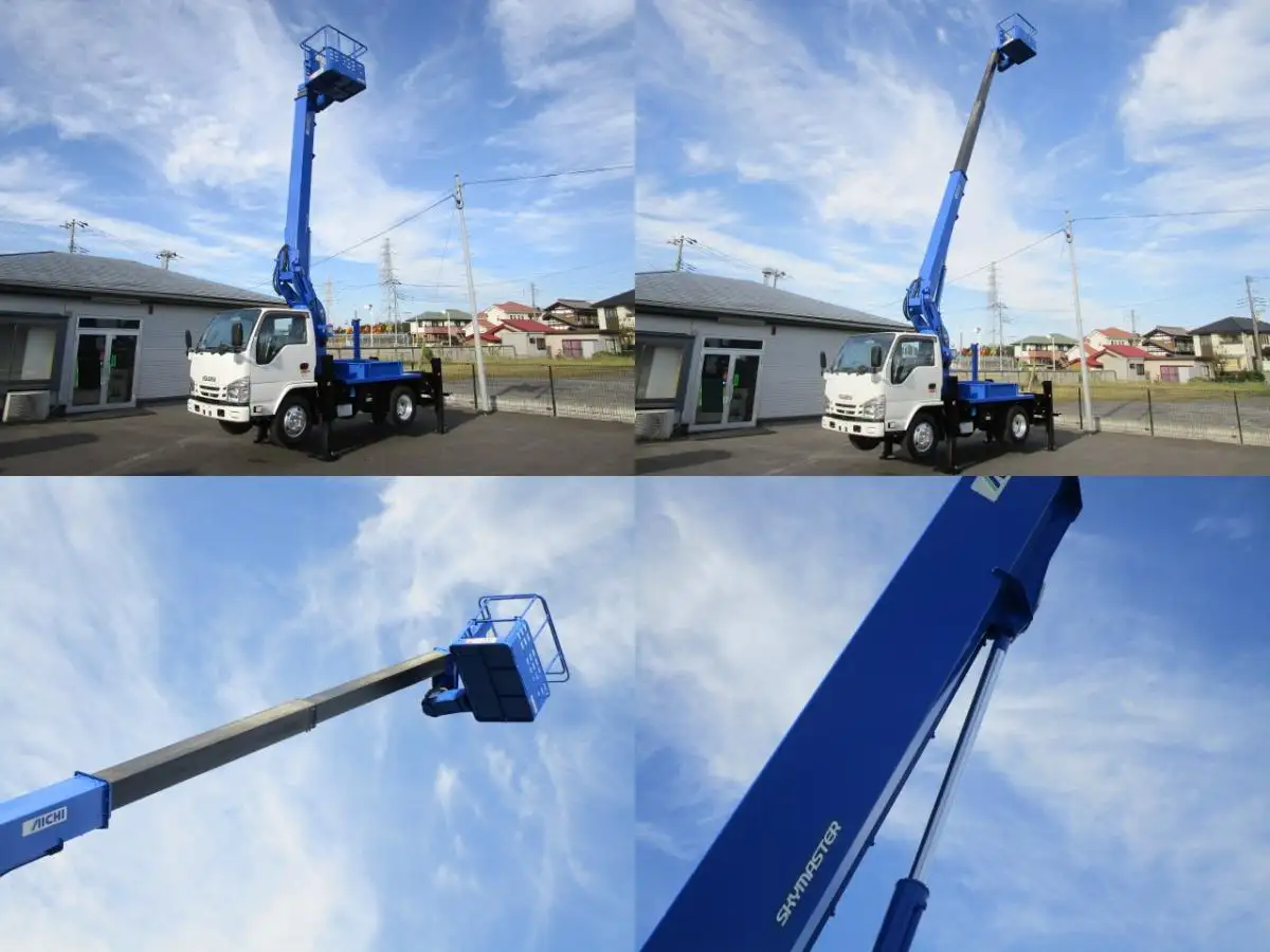 いすゞ エルフ 小型 高所・建柱車 高所作業車 TPG-NKR85Nの中古トラック画像8
