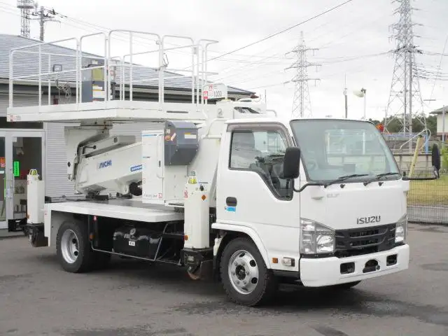 いすゞ エルフ 小型 高所・建柱車 高所作業車 TKG-NKR85YNの中古トラック画像2