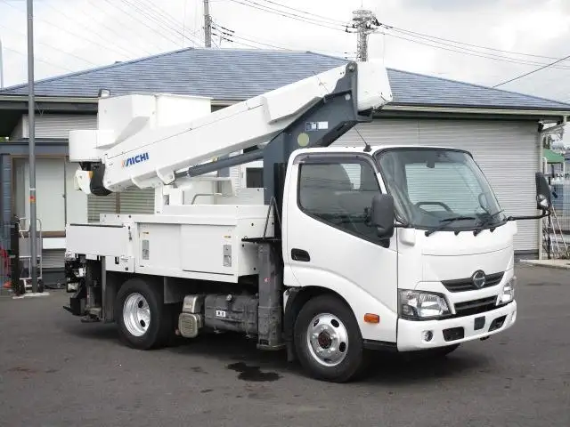 日野 デュトロ 小型 高所・建柱車 高所作業車 電工仕様の中古トラック画像2