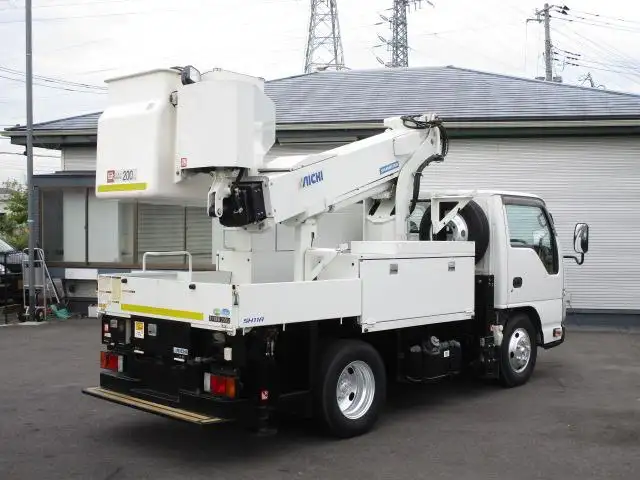 いすゞ エルフ 小型 高所・建柱車 高所作業車 TPG-NKR85ANの中古トラック画像4
