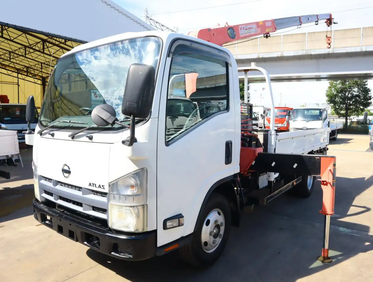 日産 アトラス 小型 クレーン付 4段 ラジコンの中古トラック画像1