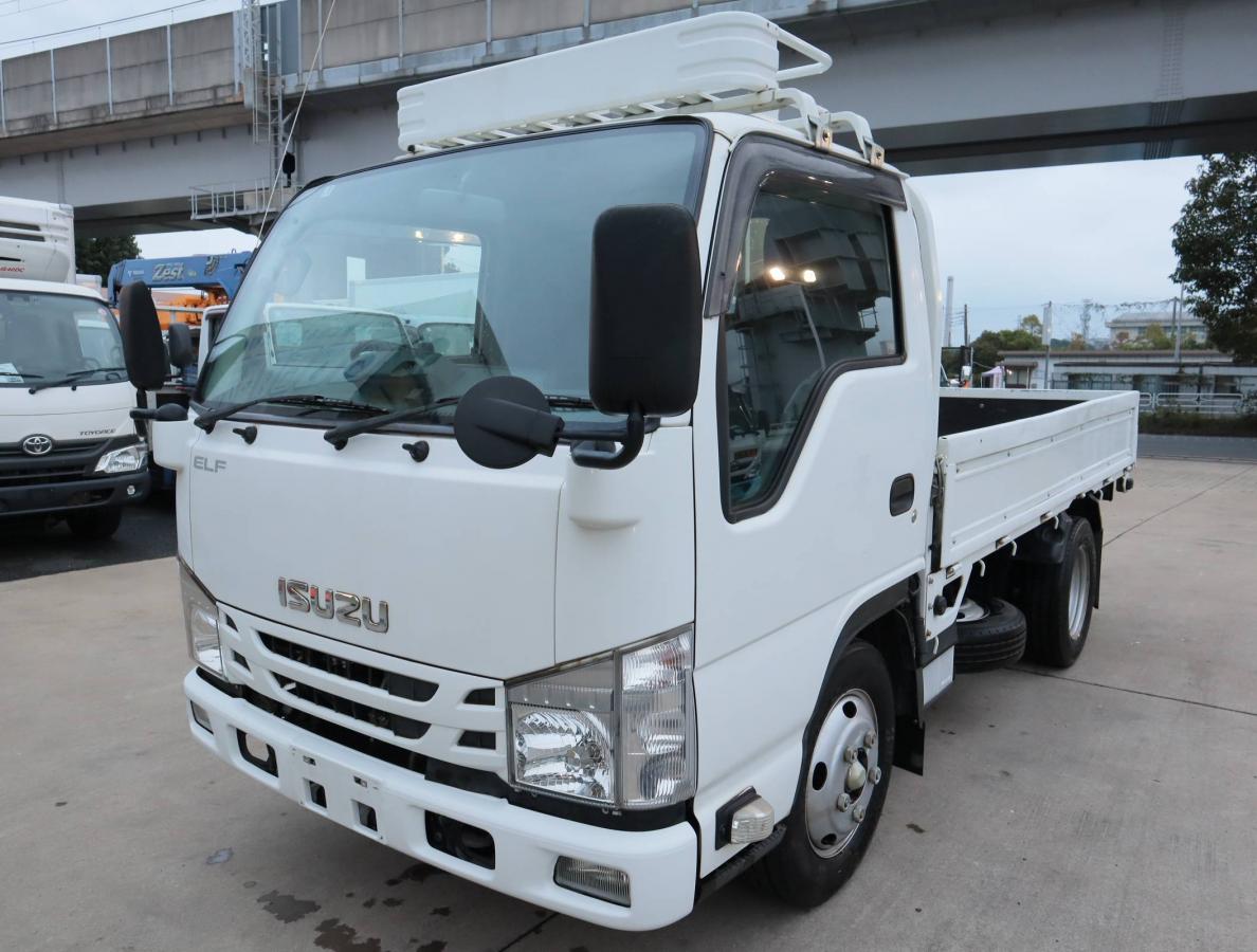 いすゞ エルフ 小型 平ボディ セミロング 2RG-NKR88A