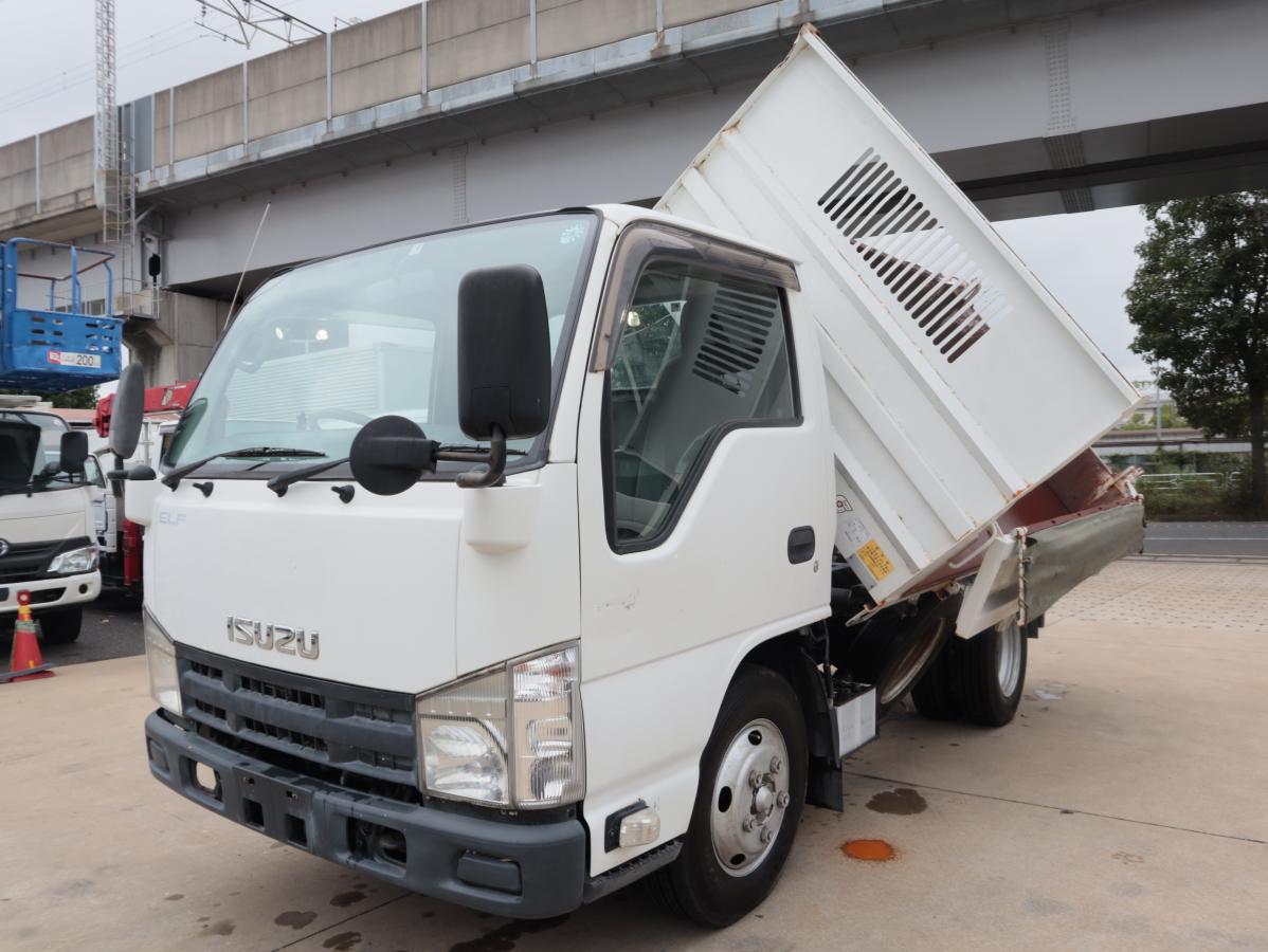 いすゞ エルフ 小型 ダンプ 10尺 TKG-NKR85AD
