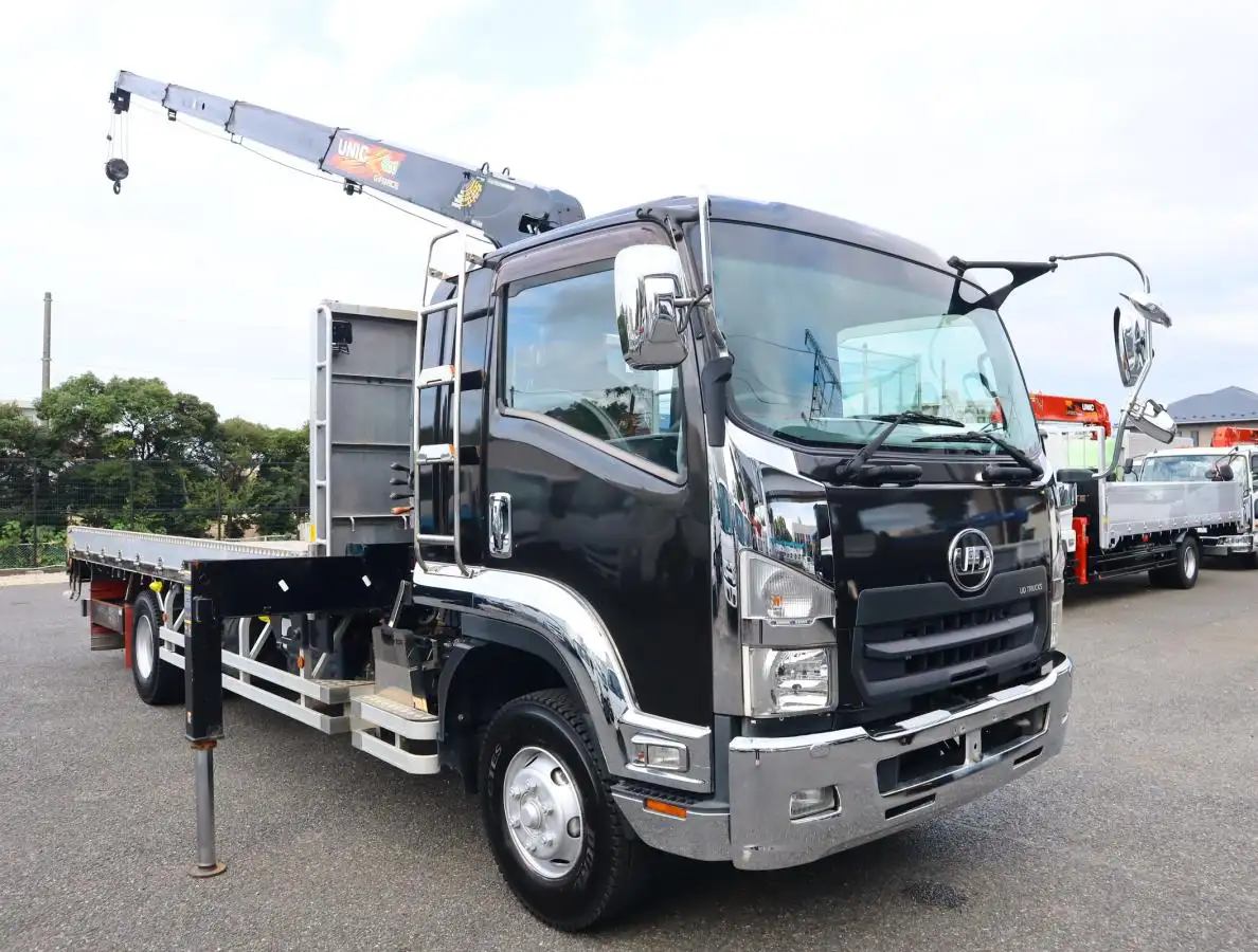 日産UD コンドル 中型/増トン クレーン付 アルミブロック 4段の中古トラック画像2