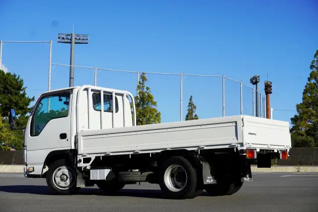 いすゞ エルフ 小型 平ボディ 床鉄板 TRG-NHR85Aの中古トラック画像5