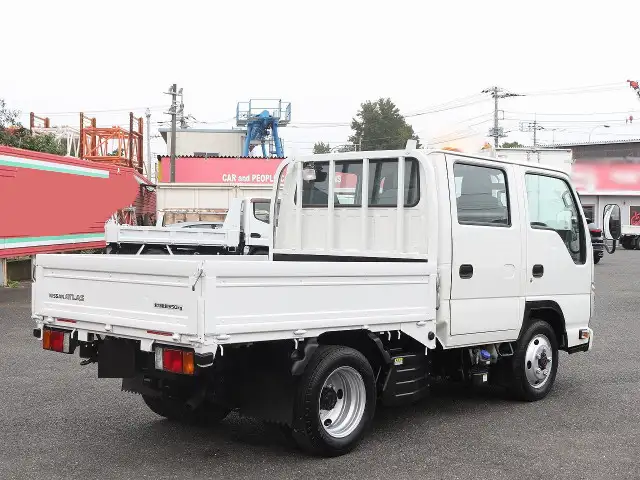 日産 アトラス 小型 平ボディ Wキャブ 床鉄板の中古トラック画像3