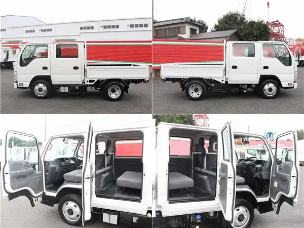 日産 アトラス 小型 平ボディ Wキャブ 床鉄板の中古トラック画像6