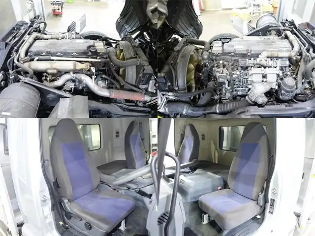 三菱 ファイター 中型/増トン ウイング ベッド TKG-FK61Fの中古トラック画像10