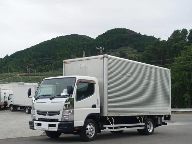 三菱 キャンター 小型 アルミバン 超ロング