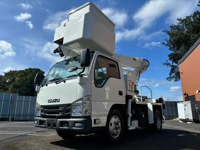 いすゞ エルフ 小型 高所・建柱車 高所作業車  の中古トラック【車両No.175677】