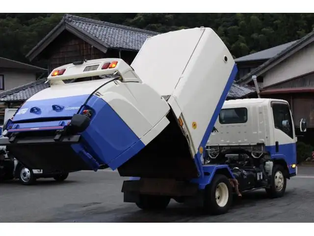 いすゞ エルフ 小型 パッカー車 巻き込み式 回転ダンプ式の中古トラック画像5
