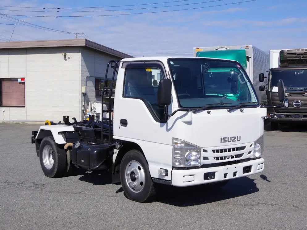 いすゞ エルフ 小型 アームロール ツインホイスト TPG-NKR85ANの中古トラック画像2