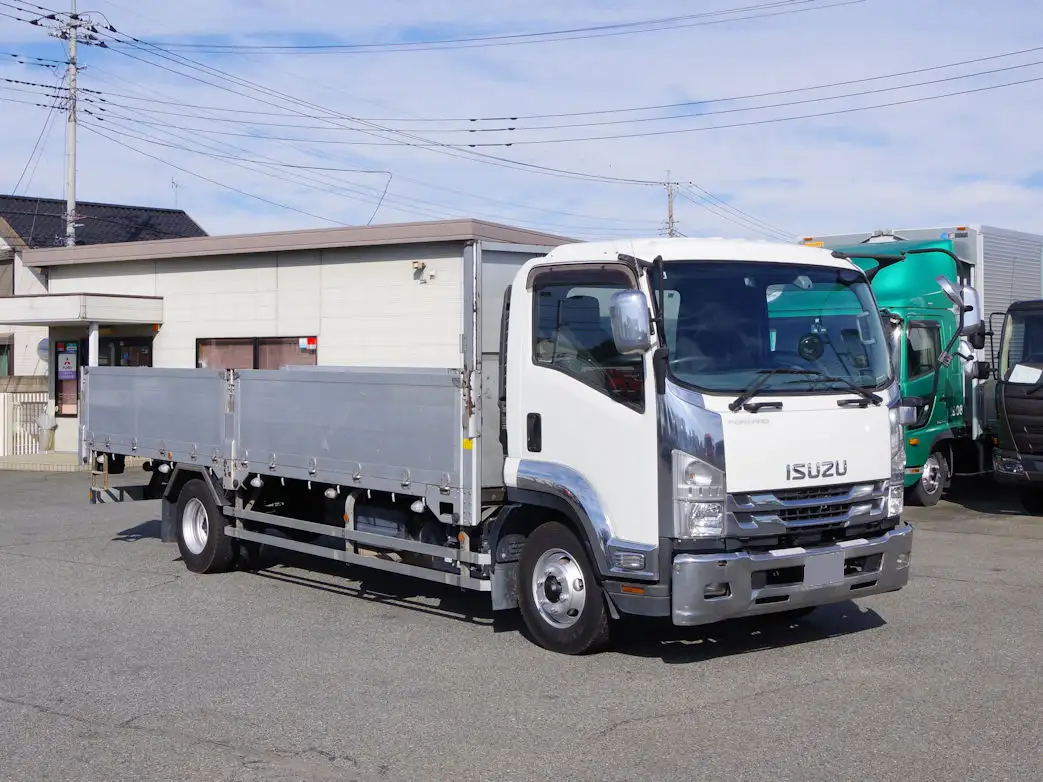 いすゞ フォワード 中型/増トン 平ボディ アルミブロック 2RG-FRR90S2の中古トラック画像2
