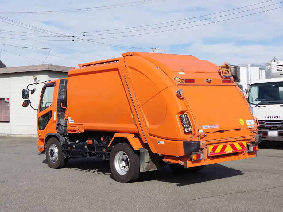 三菱 ファイター 中型/増トン パッカー車 プレス式 QKG-FK72FZの中古トラック画像4