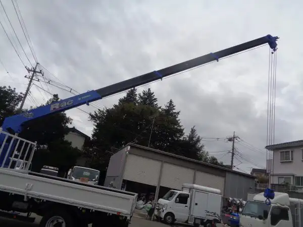 いすゞ エルフ 小型 クレーン付 4段 ラジコンの中古トラック画像8