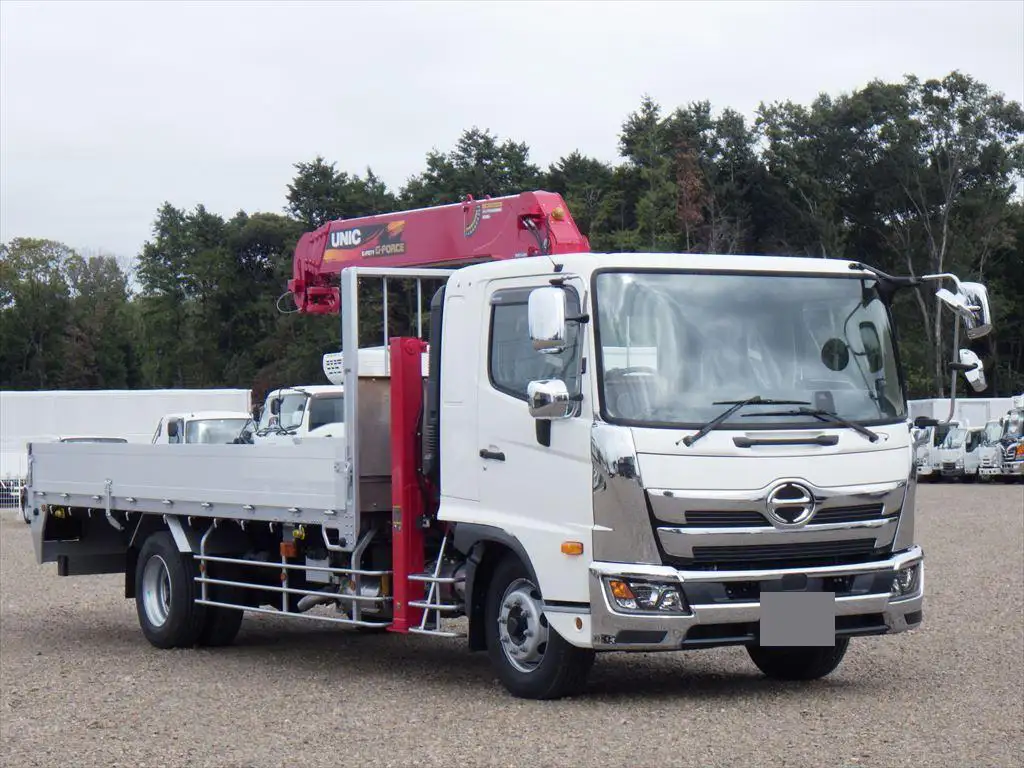 日野 レンジャー 中型/増トン 車両重機運搬 5段クレーン ラジコンの中古トラック画像2