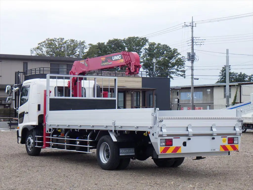 日野 レンジャー 中型/増トン 車両重機運搬 5段クレーン ラジコンの中古トラック画像4