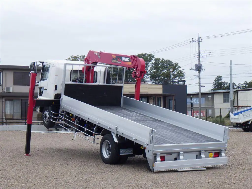 日野 レンジャー 中型/増トン 車両重機運搬 5段クレーン ラジコンの中古トラック画像6