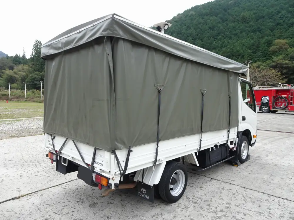 トヨタ ダイナ 小型 平ボディ 幌 QDF-KDY231の中古トラック画像4