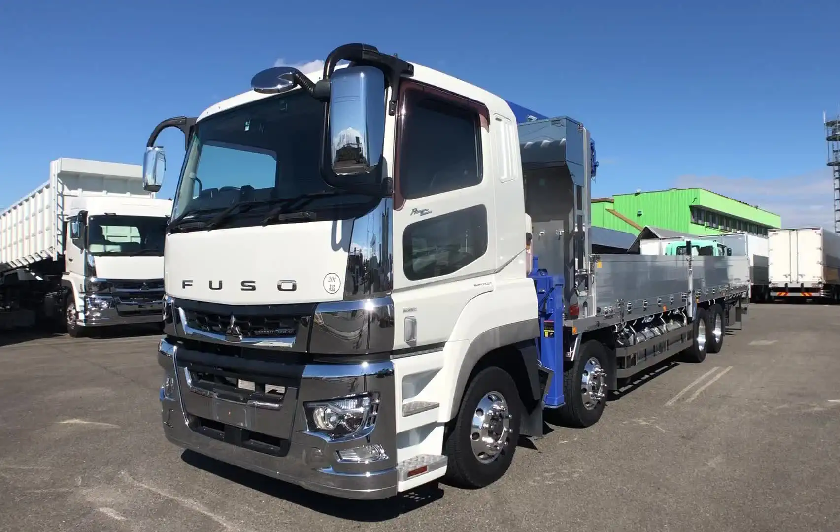 三菱 スーパーグレート 大型 クレーン付 アルミブロック エアサス の中古トラック【車両No.175797】