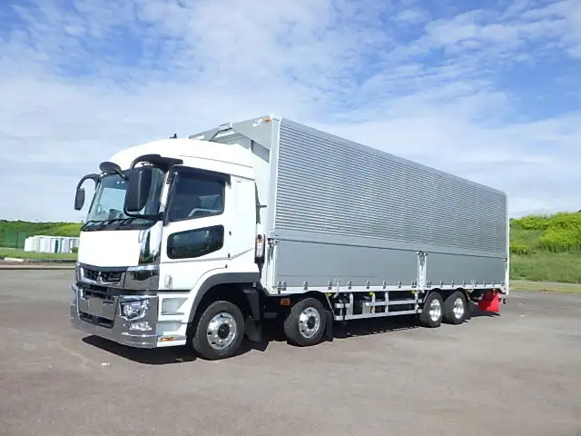 三菱 スーパーグレート 大型 ウイング ハイルーフ エアサス の中古トラック【車両No.175773】