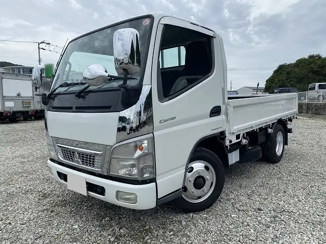 三菱 キャンター 小型 平ボディ PDG-FE70D H22の中古トラック画像1
