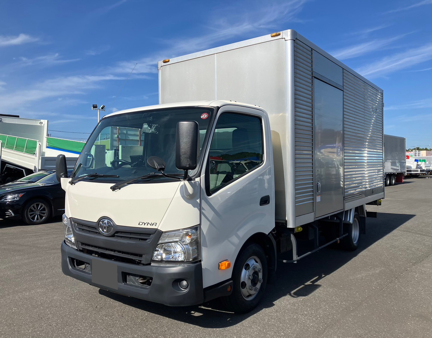 トヨタ ダイナ 小型 アルミバン ワイドロング TPG-XZU712