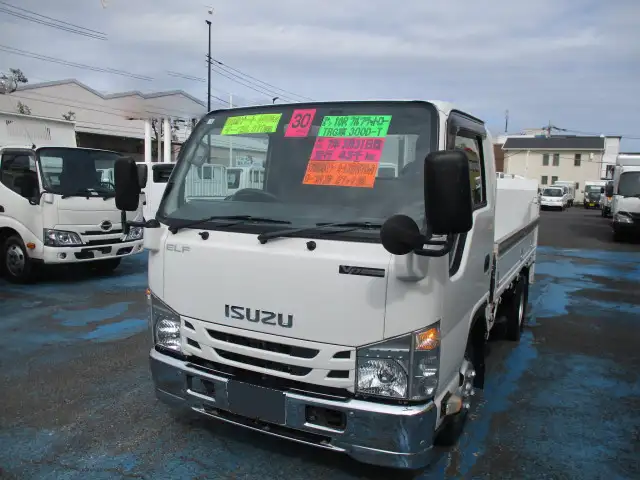 いすゞ エルフ 小型 平ボディ パワーゲート TRG-NJR85Aの中古トラック画像1