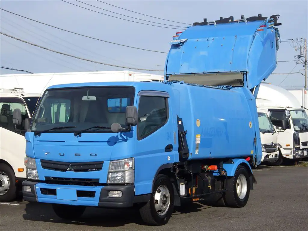 三菱 キャンター 小型 パッカー車 プレス式 TKG-FEB90の中古トラック画像1