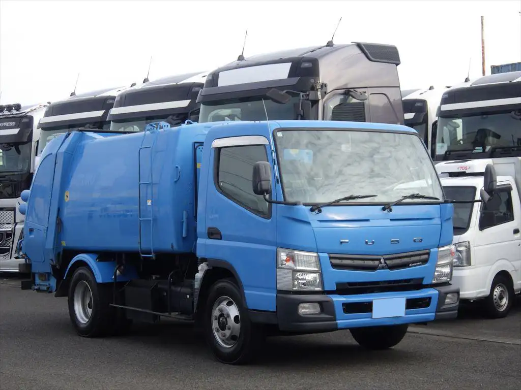 三菱 キャンター 小型 パッカー車 プレス式 TKG-FEB90の中古トラック画像2