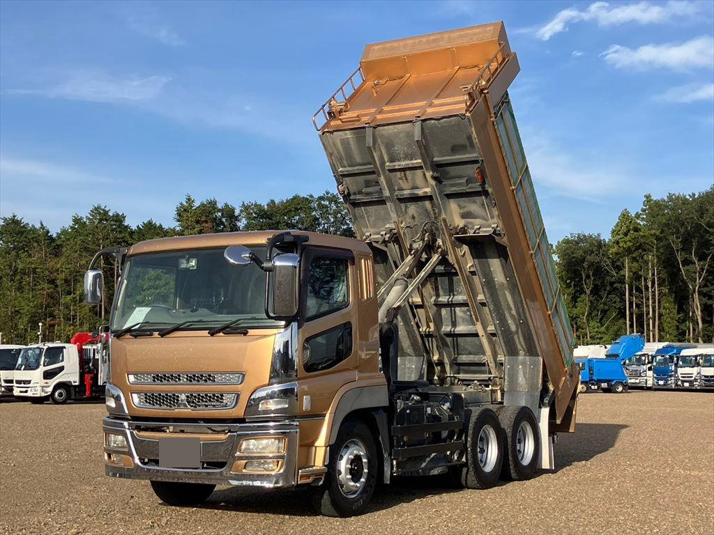 三菱 スーパーグレート 大型 ダンプ QKG-FV50VX