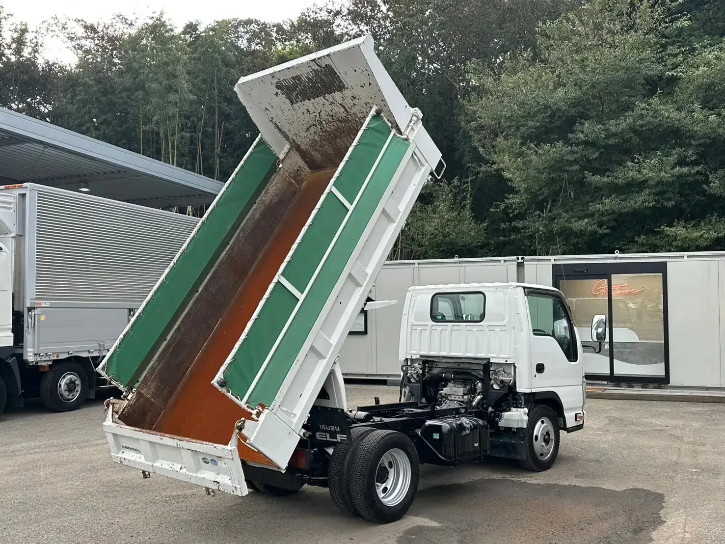 いすゞ エルフ 小型 ダンプ 強化 コボレーンの中古トラック画像6