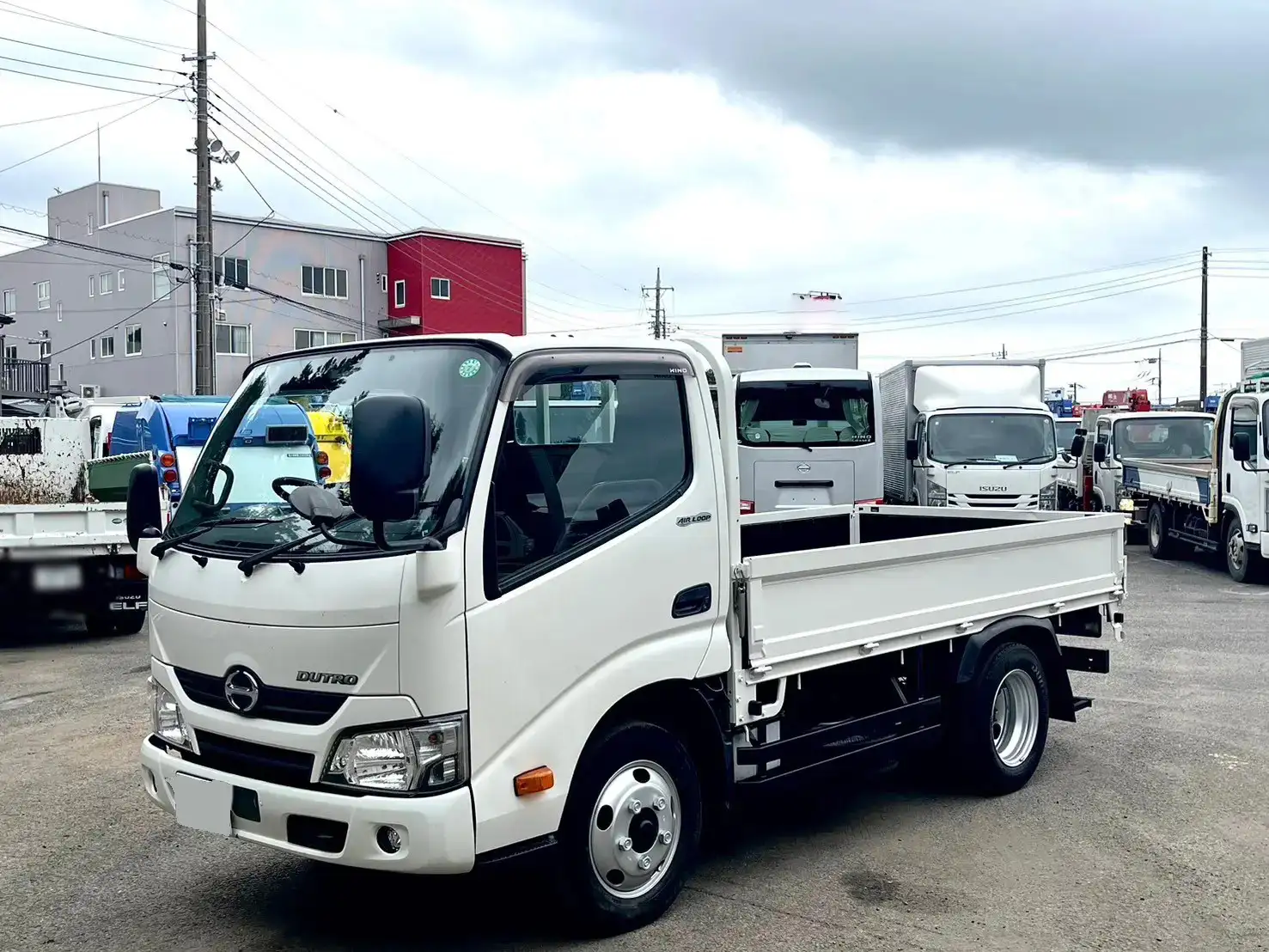 日野 デュトロ 小型 平ボディ TKG-XZU605M H30の中古トラック画像1