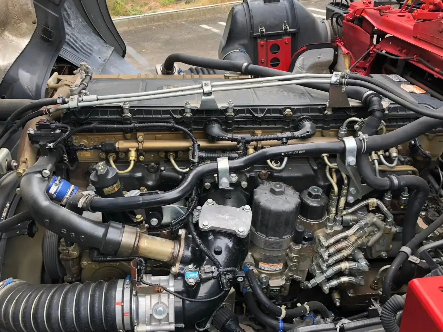 三菱 スーパーグレート 大型 車両重機運搬 ラジコン ウインチの中古トラック画像19