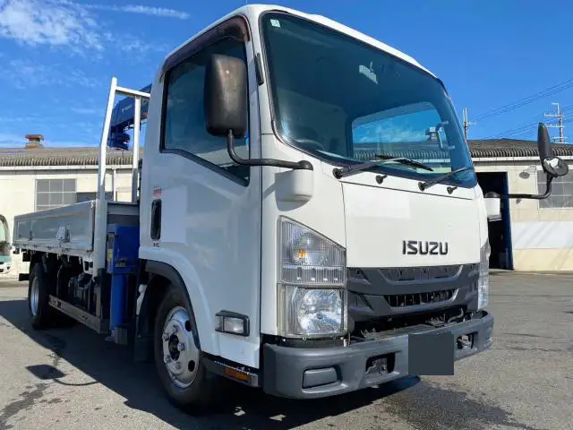いすゞ エルフ 小型 クレーン付 4段 ラジコンの中古トラック画像2
