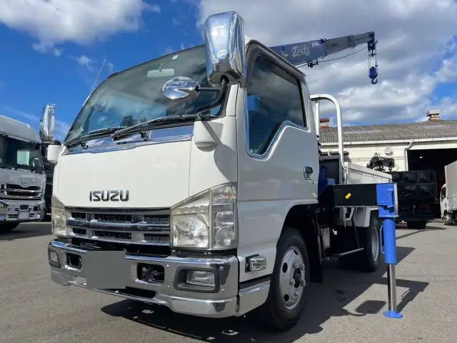いすゞ エルフ 小型 クレーン付 3段 ラジコンの中古トラック画像5