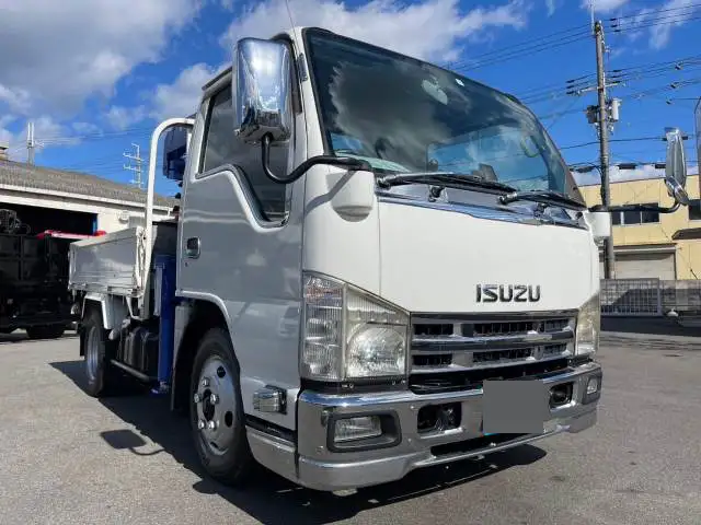 いすゞ エルフ 小型 クレーン付 3段 ラジコンの中古トラック画像2
