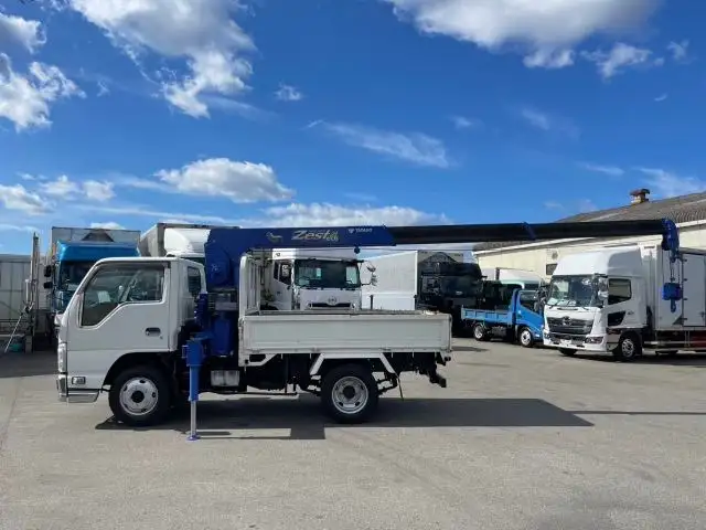いすゞ エルフ 小型 クレーン付 3段 ラジコンの中古トラック画像7